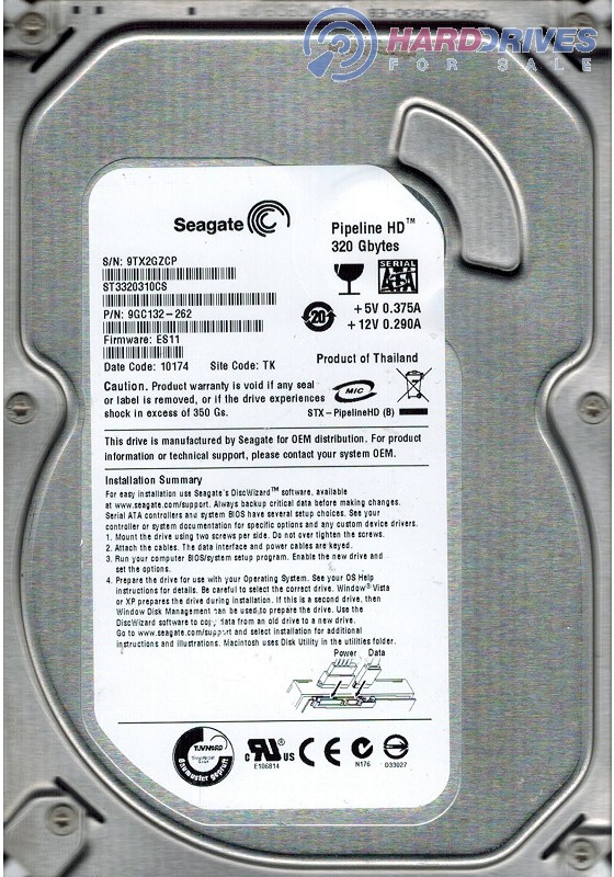 ST3320310CS 9GC132-262 ES11 TK