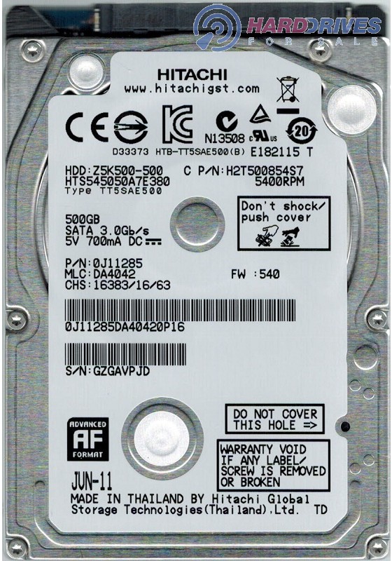 HTS545050A7E380