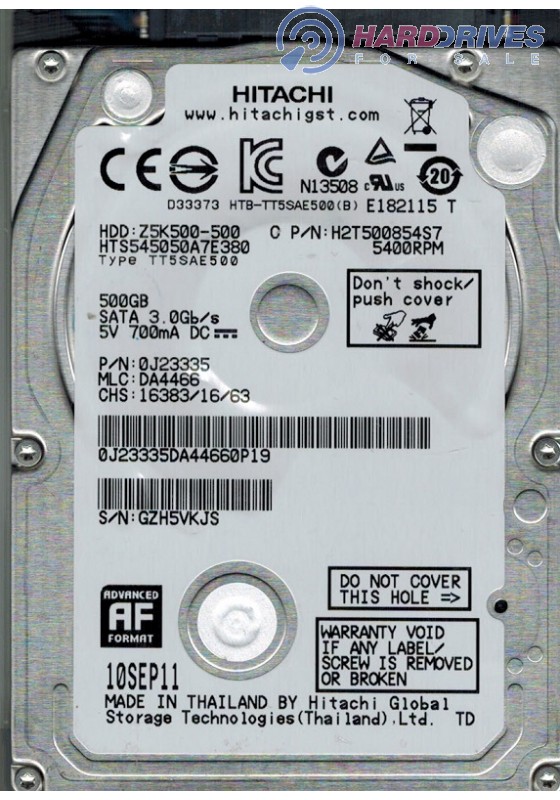 HTS545050A7E380