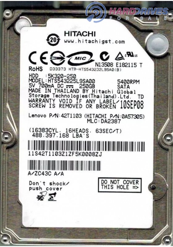 HTS543225L9SA00