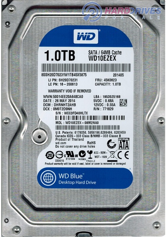 WD10EZEX-08M2NA0