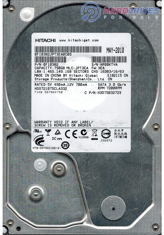 HDS721075CLA332