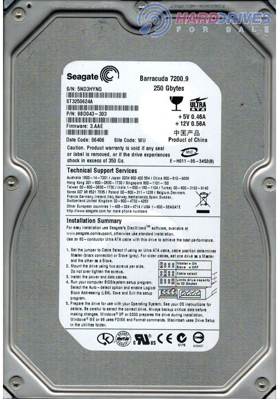 ST3250624A