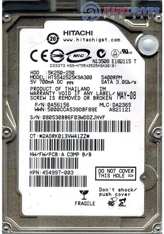 HTS542525K9A300