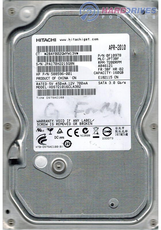 HDS721016CLA382