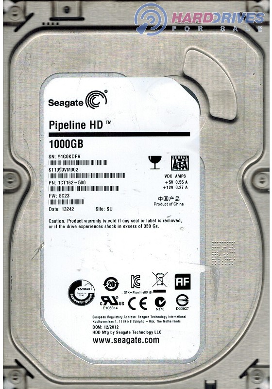 ST1000VM002 1CT162-500 SC23 SU