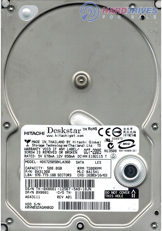HDS725050KLA360