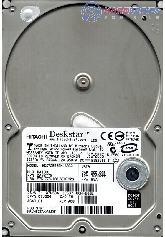 HDS725050KLA360