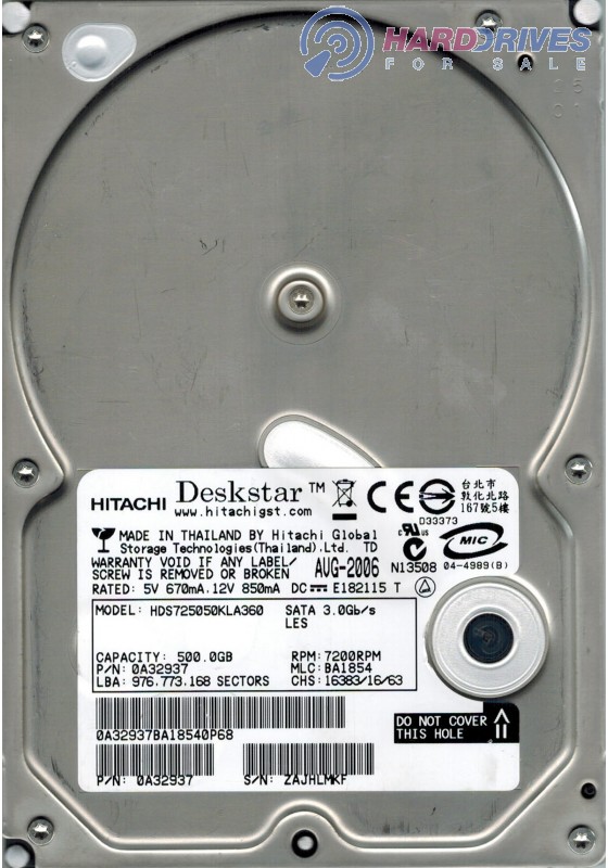 HDS725050KLA360