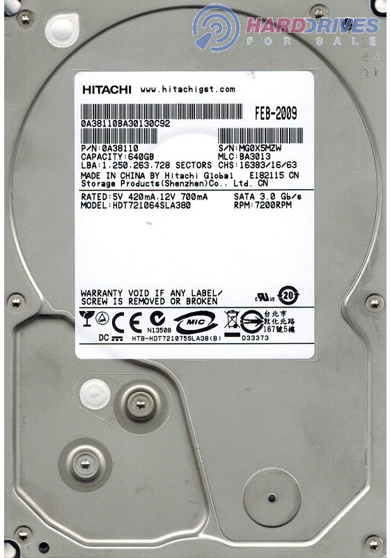 HDT721064SLA380