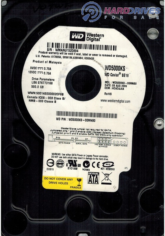 WD5000KS-00MNB0