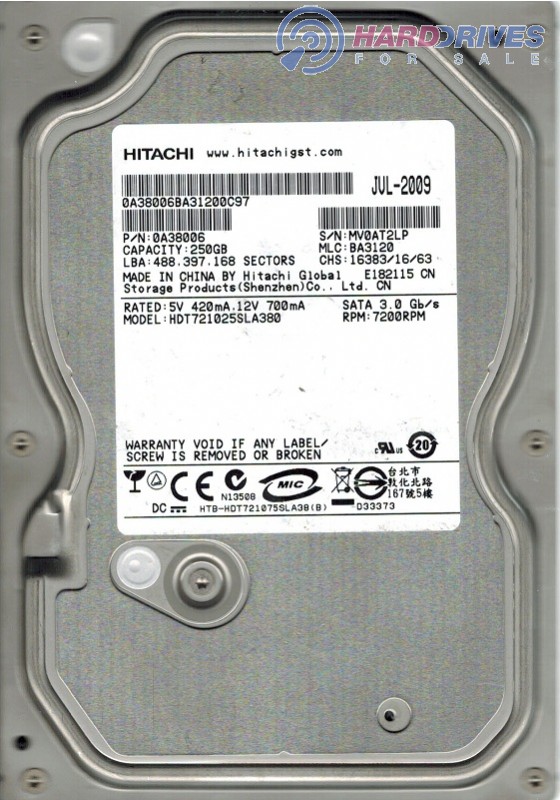 HDT721025SLA380