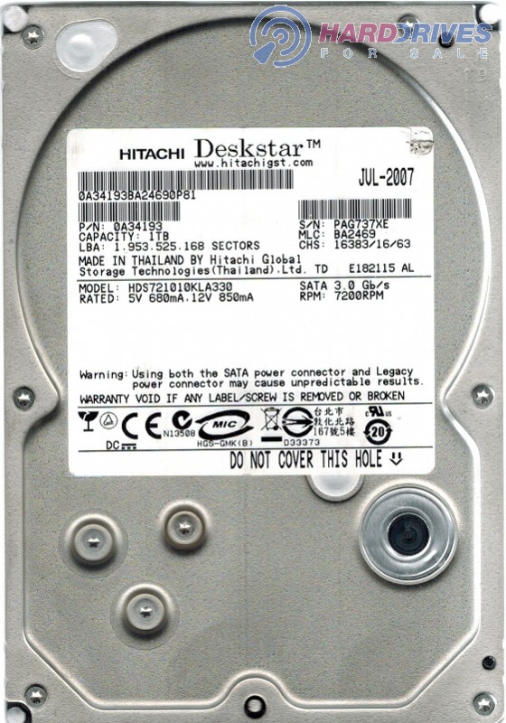 HDS721010KLA330