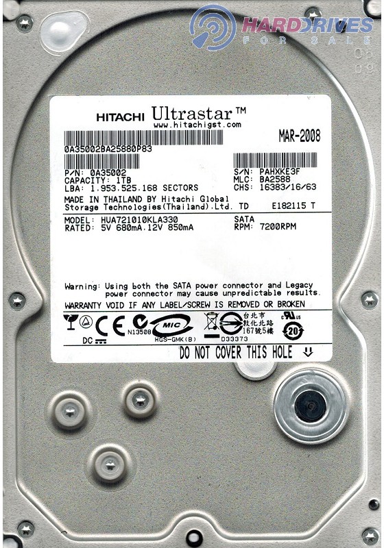 HUA721010KLA330