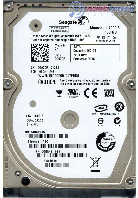 ST9160411ASG