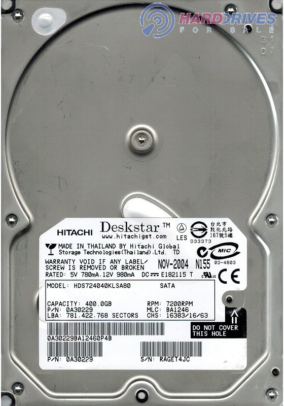 HDS724040KLSA80