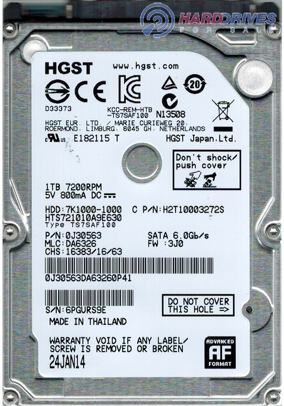HTS721010A9E630