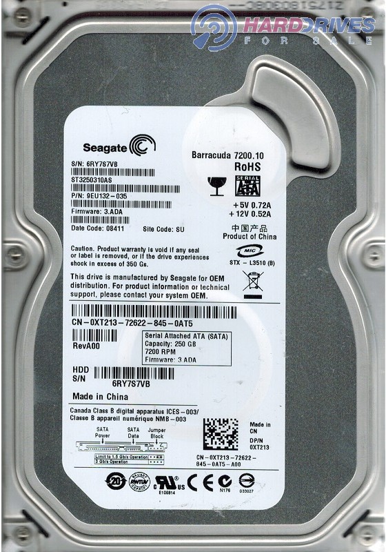 ST3250310AS 9EU132-035 3.ADA SU