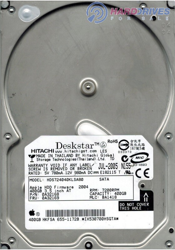HDS724040KLSA80 0A31748 BA1418