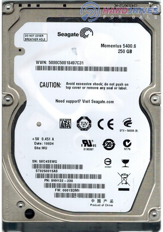 ST9250315AS