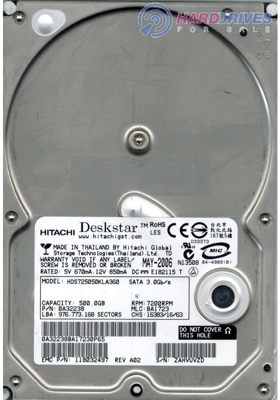 HDS725050KLA360