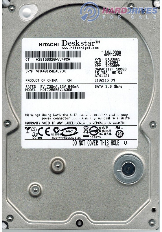 HDT725050VLA360