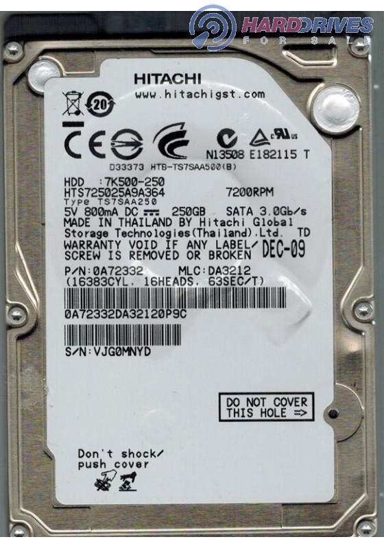 HTS725025A9A364