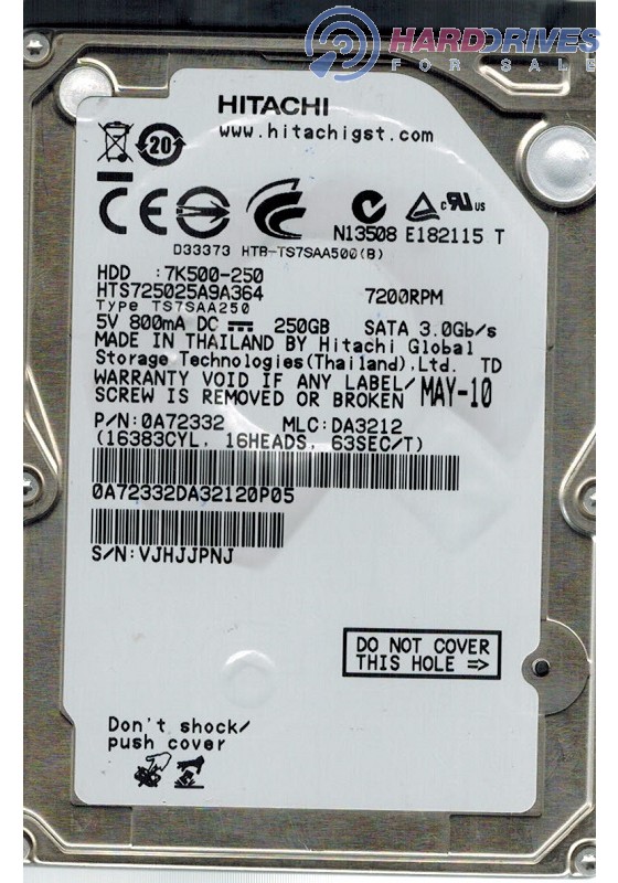 HTS725025A9A364
