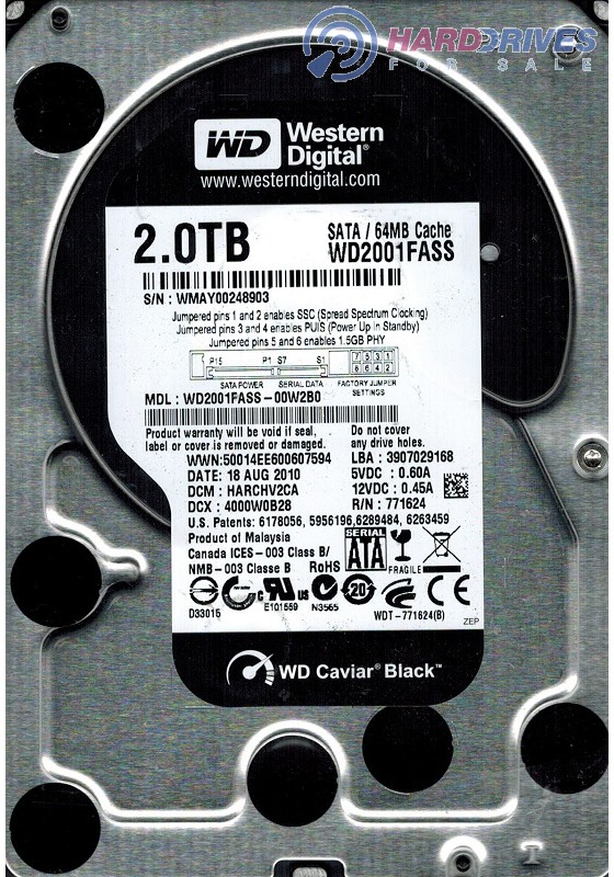WD2001FASS-00W2B0