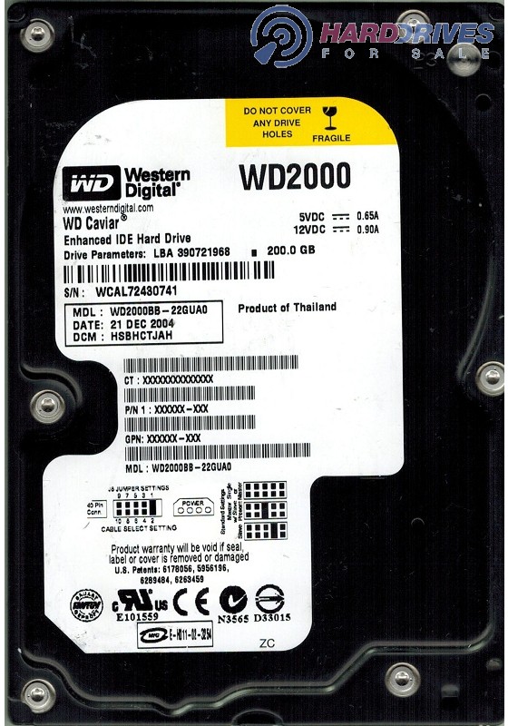 WD2000BB-22GUA0