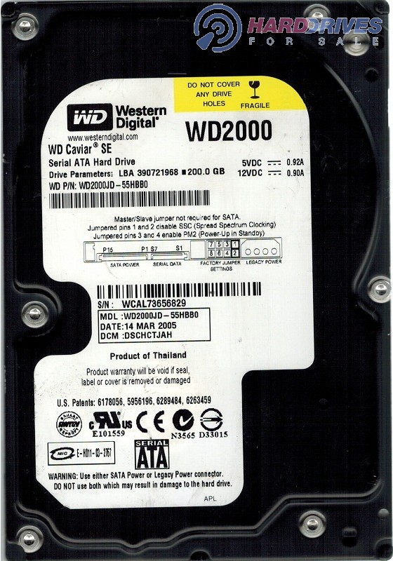 WD2000JD-55HBB0