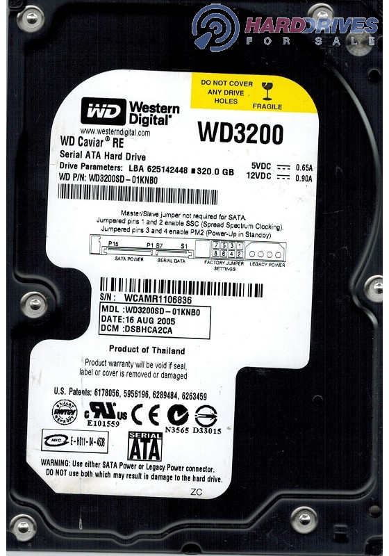 WD3200SD-01KNB0