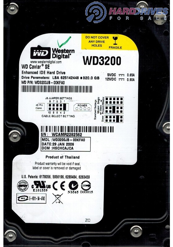 WD3200JB-00KFA0