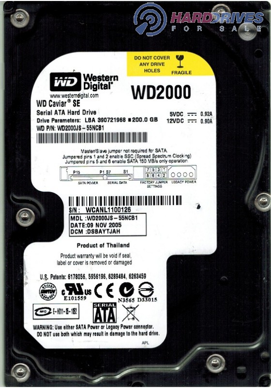 WD2000JS-55NCB1