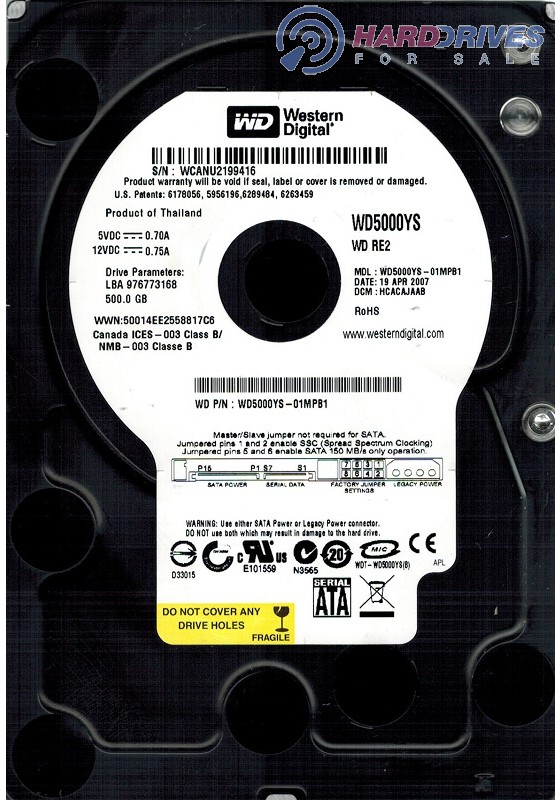 WD5000YS-01MPB1