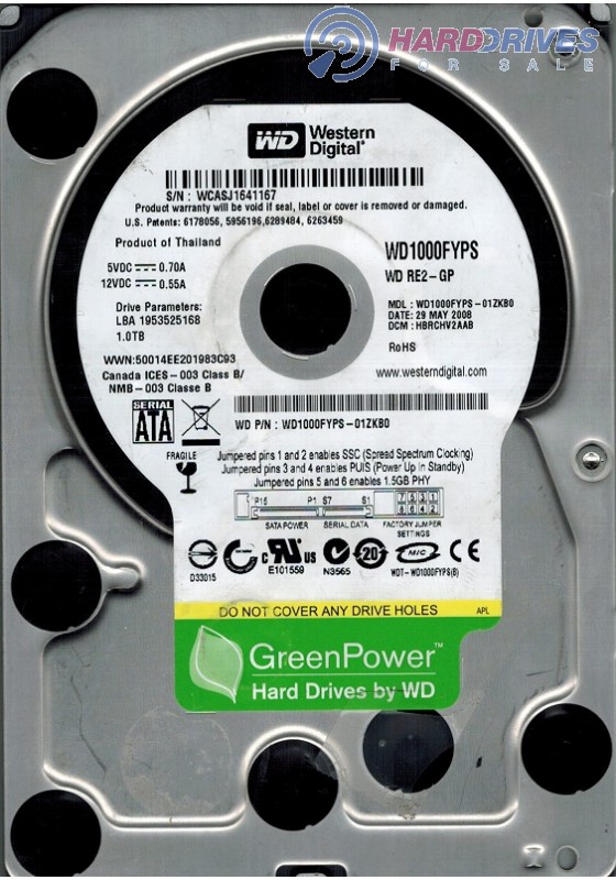 WD1000FYPS-01ZKB0