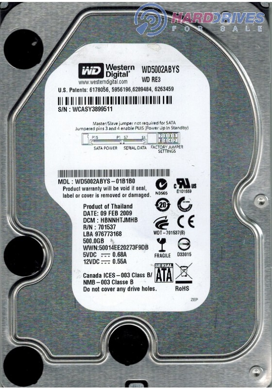 WD5002ABYS-01B1B0