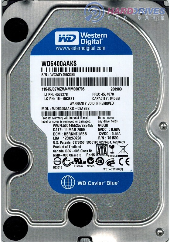 WD6400AAKS-08A7B2