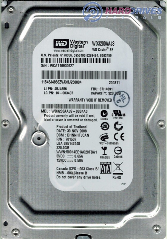WD3200AAJS-08B4A0
