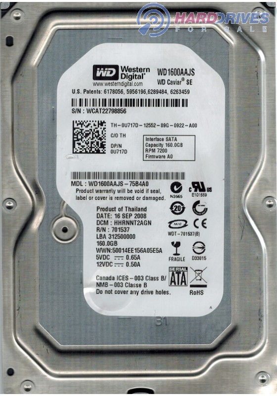 WD1600AAJS-75B4A0