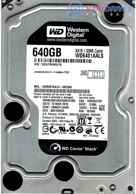 WD6401AALS-00E3A0