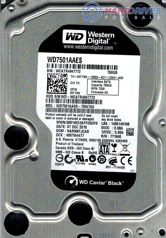 WD7501AAES-75W7A0