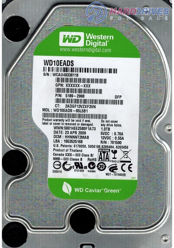 WD10EADS-65L5B1