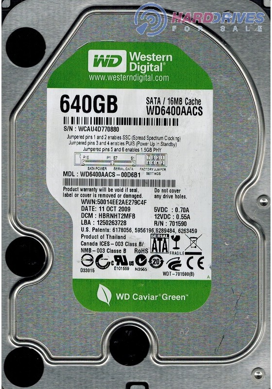 WD6400AACS-00D6B1