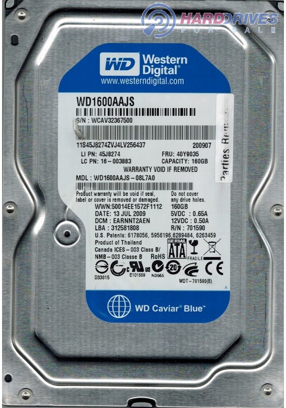 WD1600AAJS-08L7A0