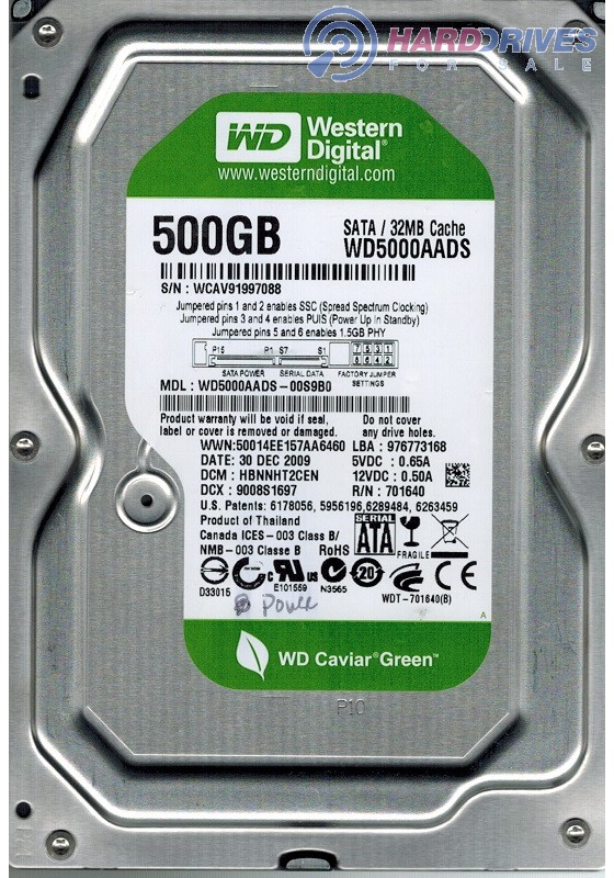WD5000AADS-00S9B0