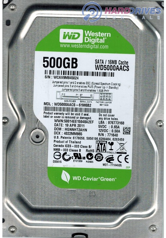 WD5000AACS-61M6B2