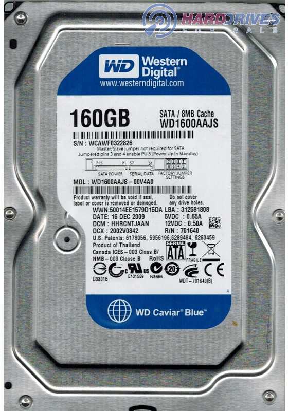 WD1600AAJS-00V4A0