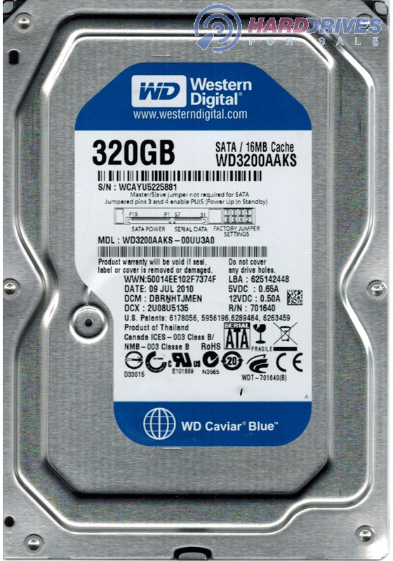 WD3200AAKS-00UU3A0