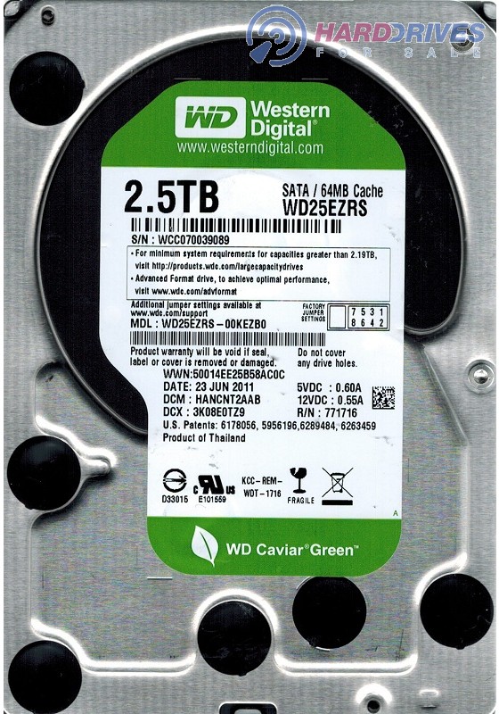 WD25EZRS-00KEZB0